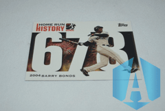 2006 Topps Home Run History #BB678 Barry Bonds San Francisco Giants